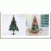 5 Feet Fully Decorated Christmas Pine Tree with LED Multicolor Lights and Stand